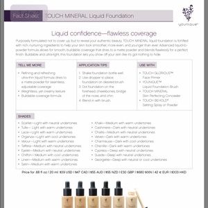 mineral touch liquid foundation